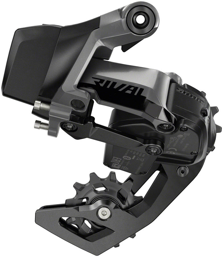 NEW SRAM Rival eTap AXS Rear Derailleur - 12-Speed, Medium Cage, Black, D1