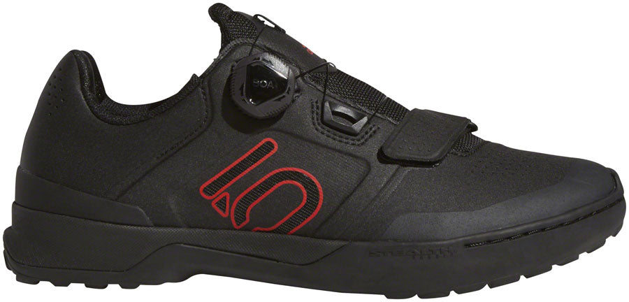NEW Five Ten Kestrel Pro BOA Mountain Clipless Mountain Clipless Shoes - Men's, Core Black / Red / Gray Six 7