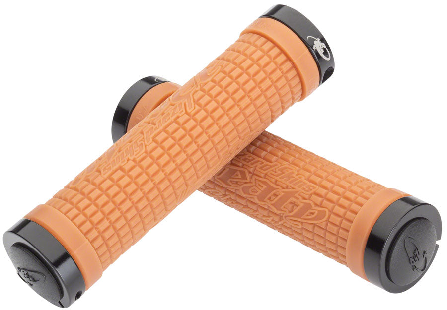 NEW Lizard Skins Peaty Grips - Gum, Lock-On - Around the Cycle