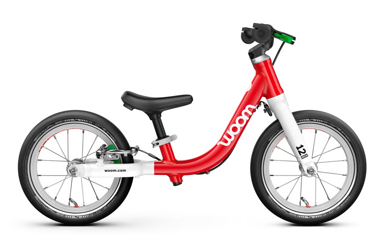 NEW woom GO 1 - 12" Balance Bike - Age 1.5-3.5