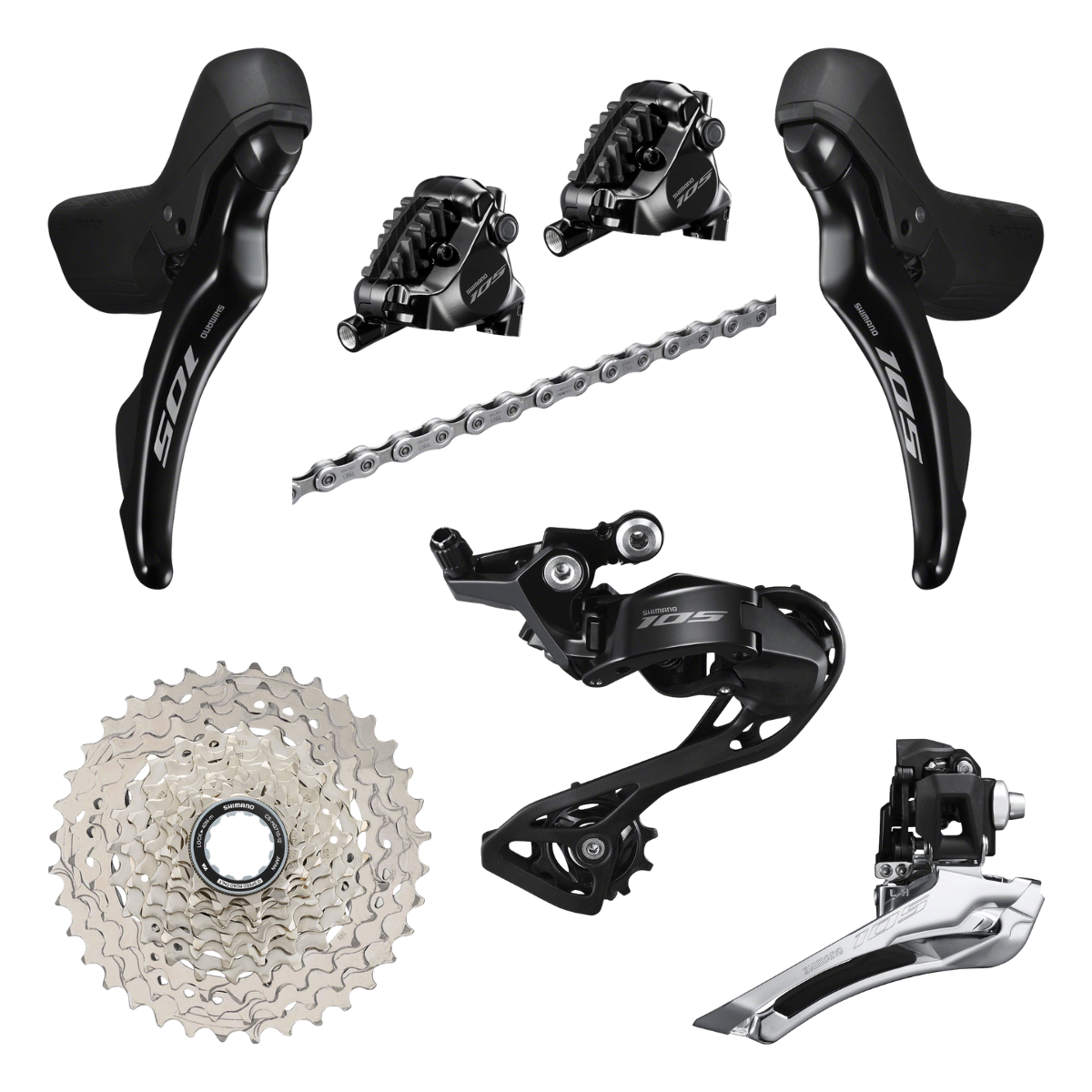 NEW Shimano 105 R7120 2x12 Mechanical Groupset - Road R7100