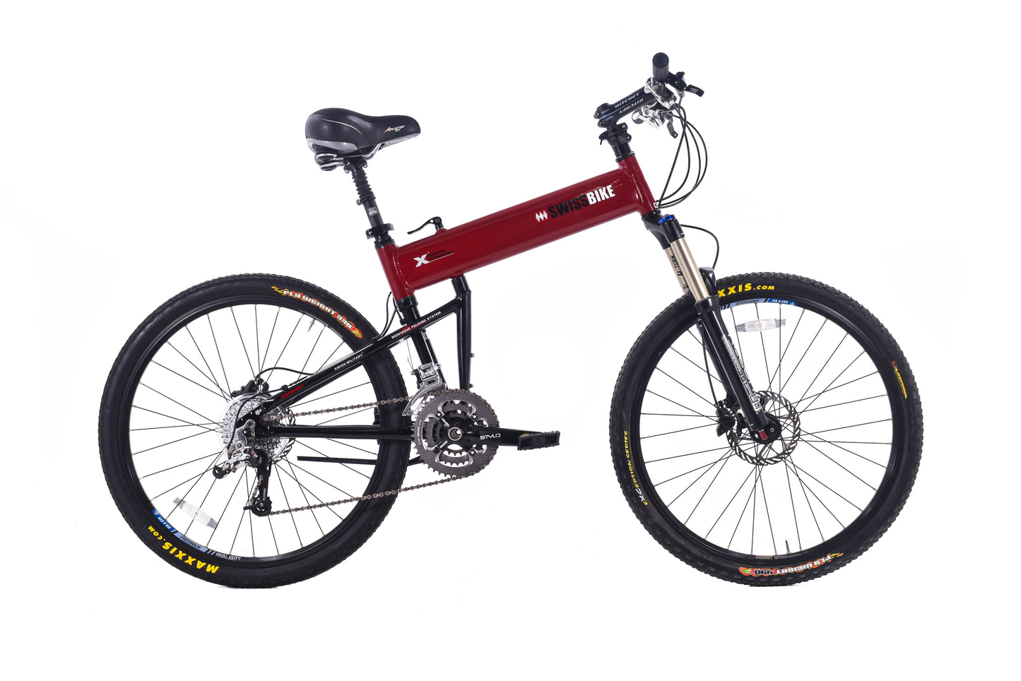 USED Montague Swiss Bike X 26" Folding Hardtail Mountain Bike SRAM XO 3x9
