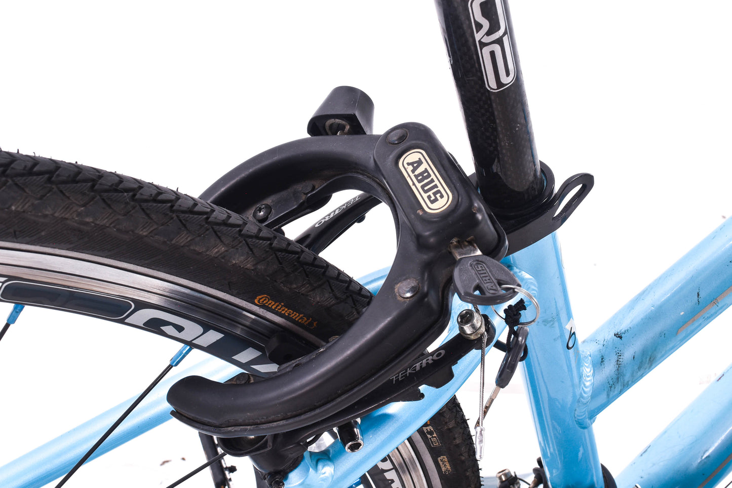 USED KHS Vitamin B XS Fitness Hybrid Bike Blue 3x8 speed