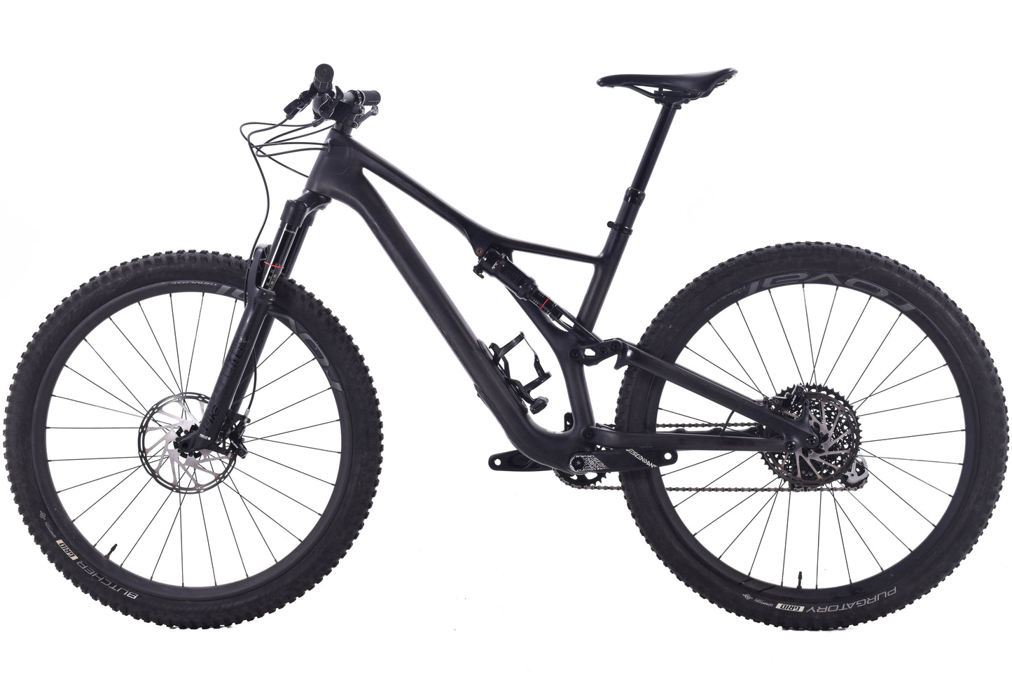 USED 2019 Specialized Stumpjumper Expert ST Carbon Mountain Bike Large SRAM GX 1x12 speed