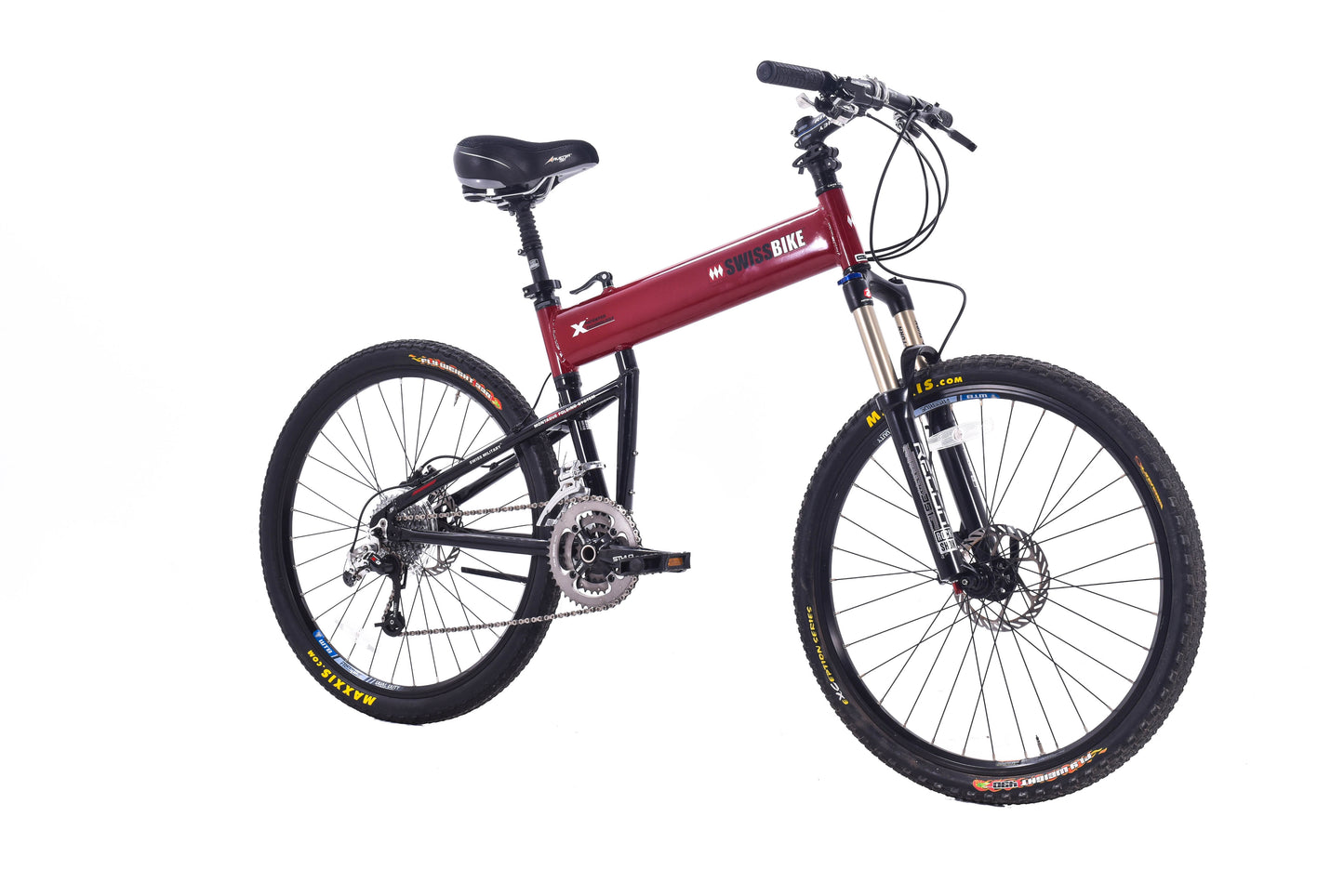 USED Montague Swiss Bike X 26" Folding Hardtail Mountain Bike SRAM XO 3x9