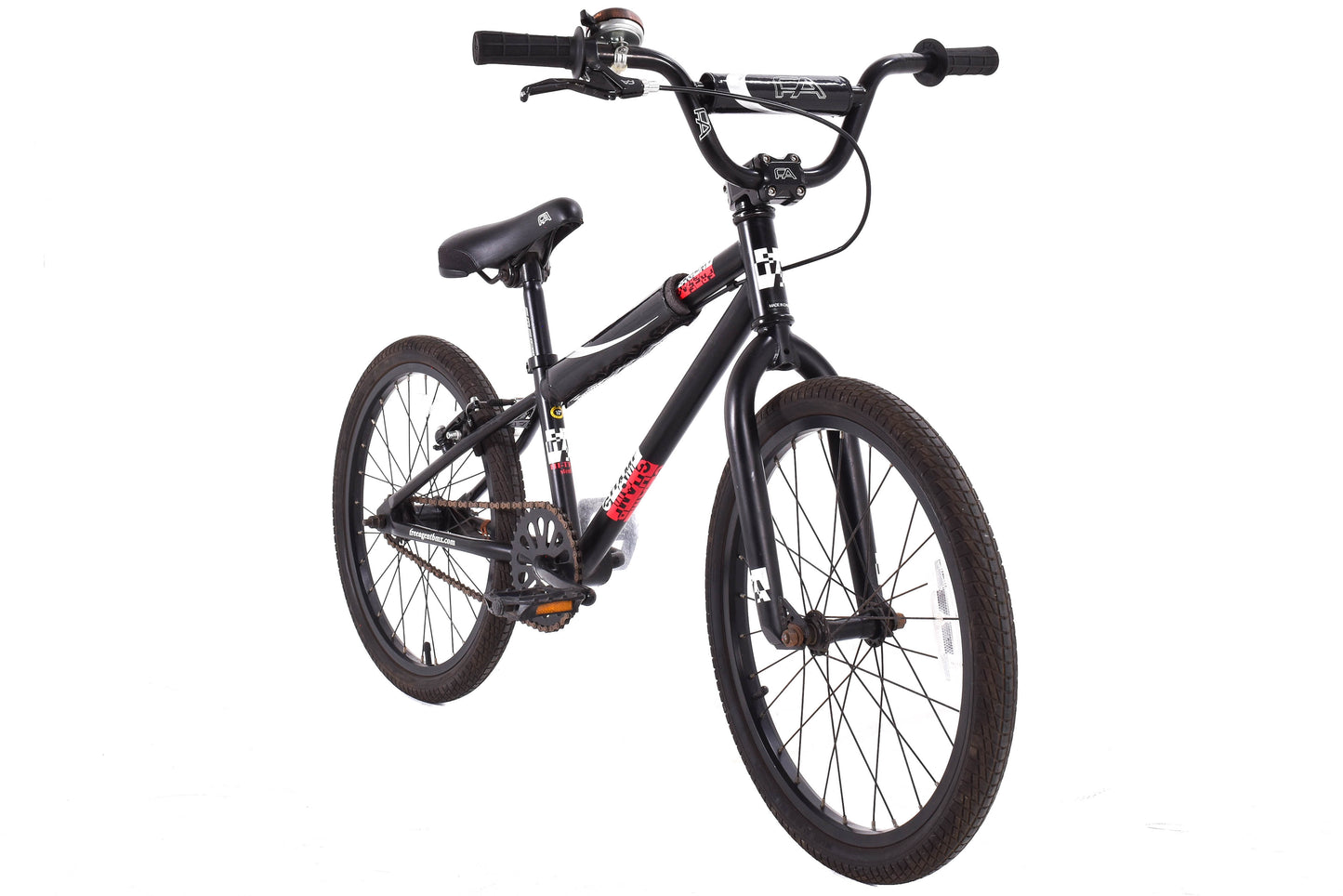 USED Free Agent Champ 20" Kids BMX Bike Black