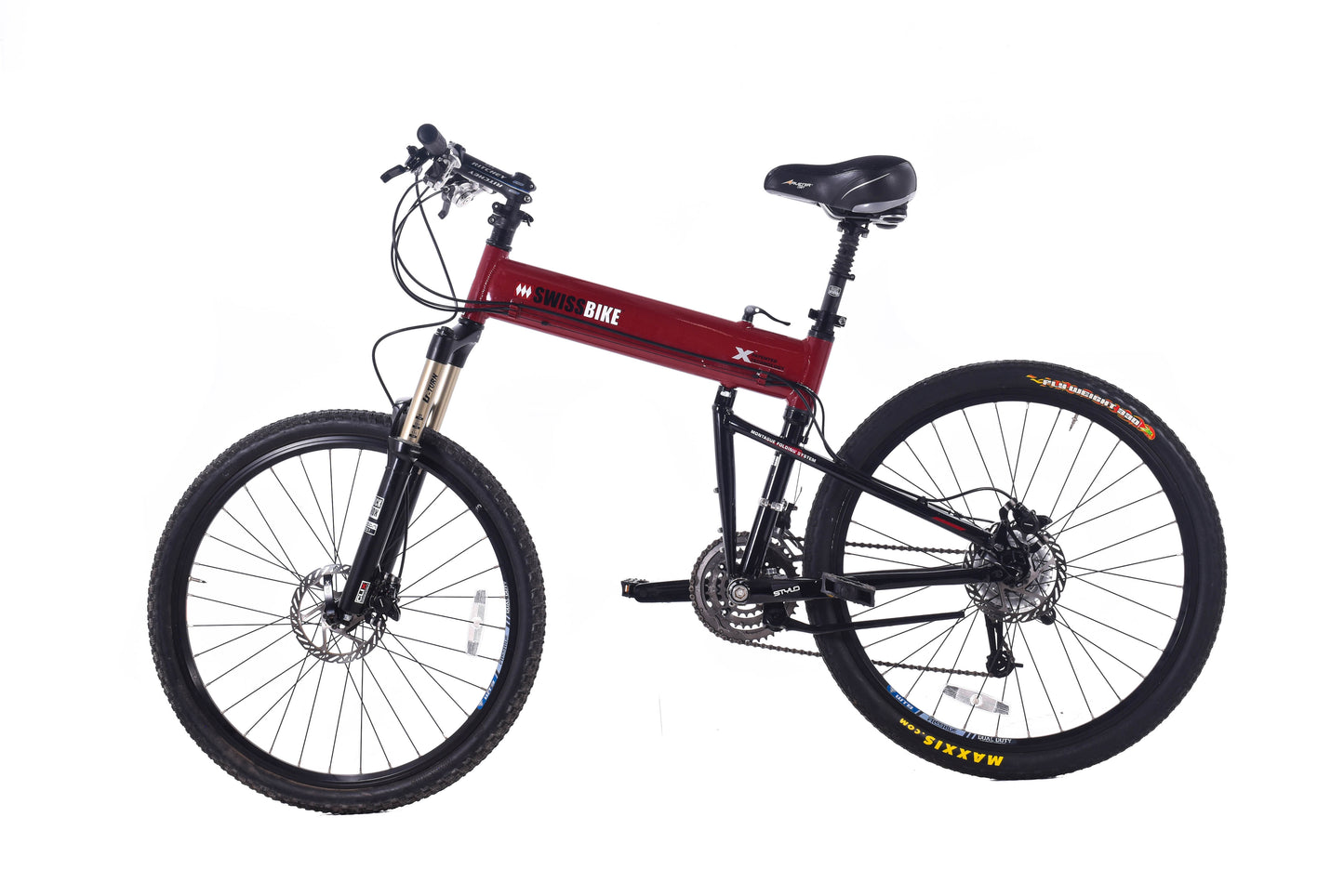 USED Montague Swiss Bike X 26" Folding Hardtail Mountain Bike SRAM XO 3x9