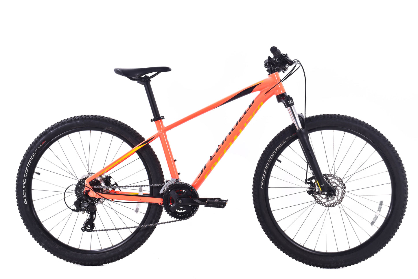 USED 2018 Specialized Pitch Medium Hardtail Mountain Bike 3x8 speed Orange