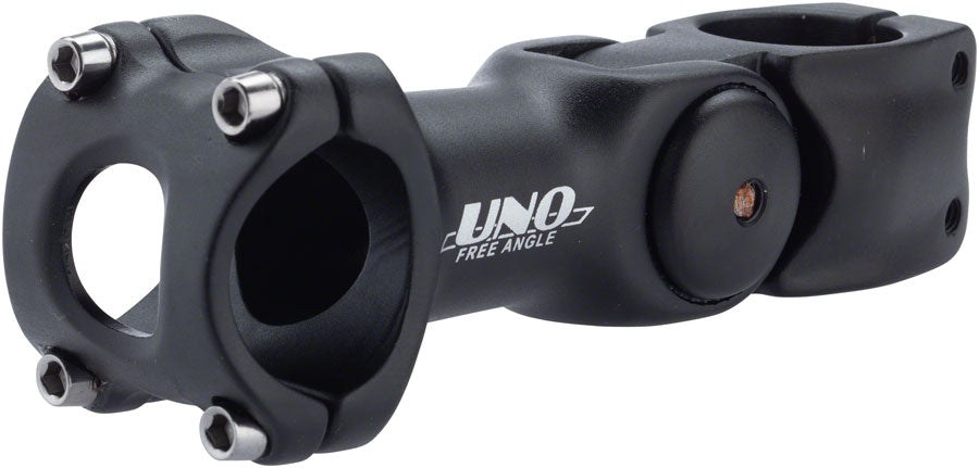 NEW Kalloy 820 Stem - 110mm, 31.8 Clamp, Adjustable, 1 1/8", Aluminum, Black - Around the Cycle