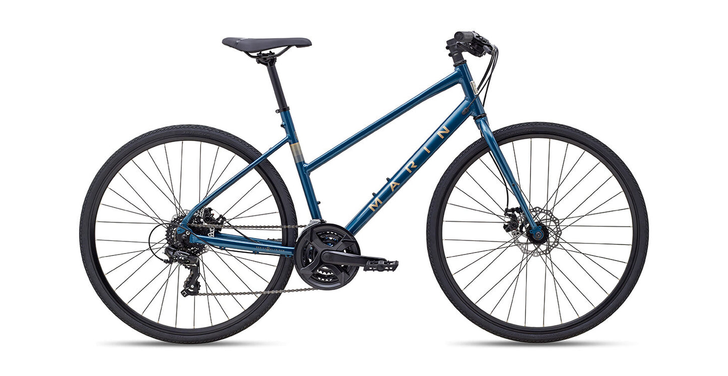 NEW Marin Fairfax 1 Step Through 700C Hybrid Fitness Bike