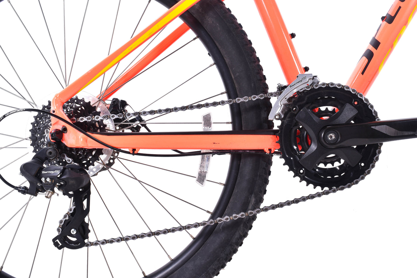USED 2018 Specialized Pitch Medium Hardtail Mountain Bike 3x8 speed Orange