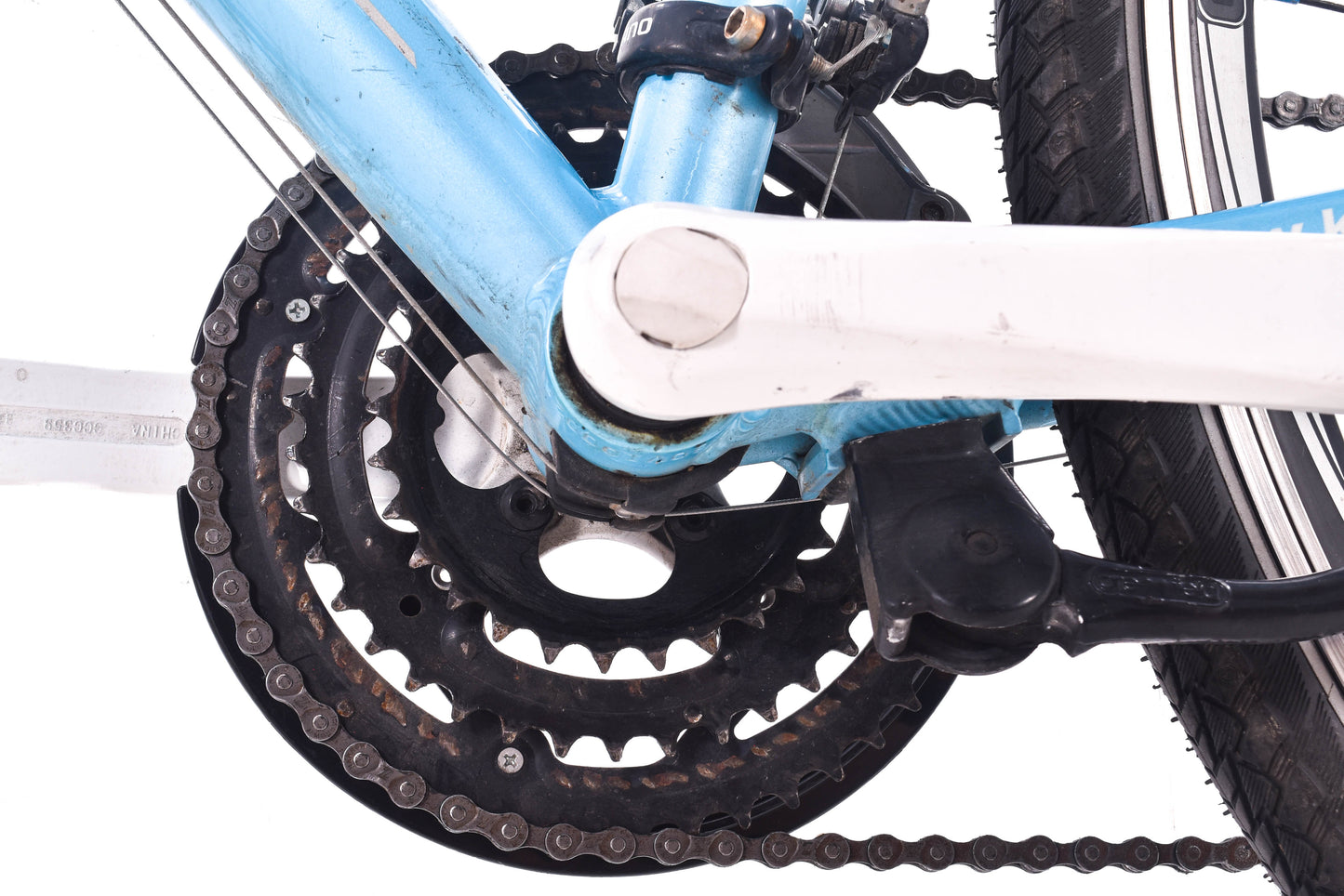 USED KHS Vitamin B XS Fitness Hybrid Bike Blue 3x8 speed