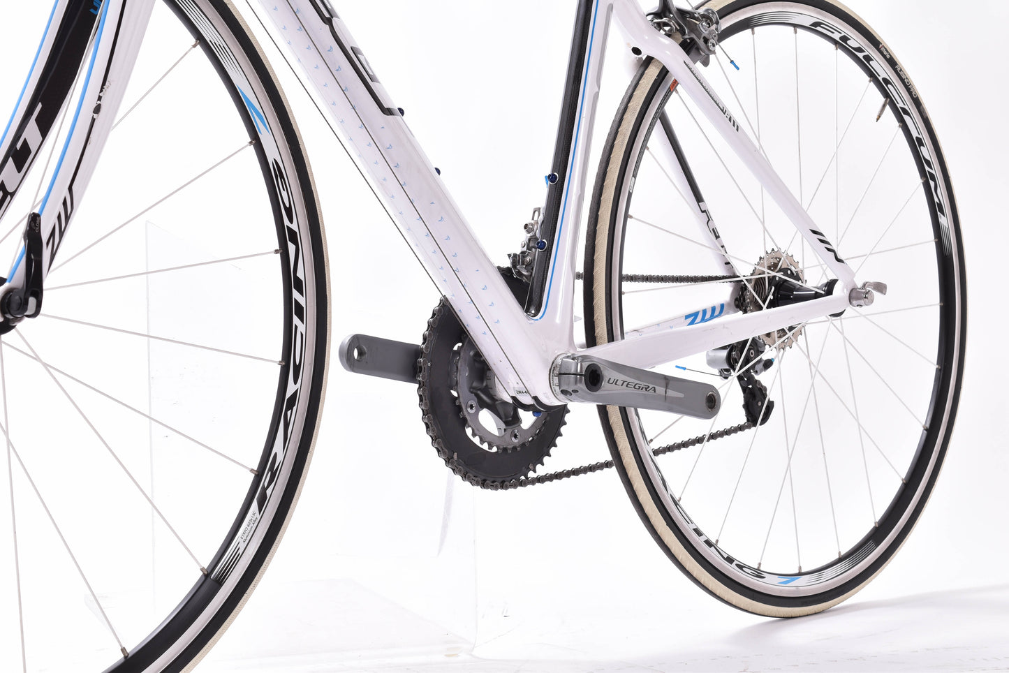 USED 2012 Felt ZW4 45cm/XS Carbon Road Bike Shimano Ultegra 2x10 speed White