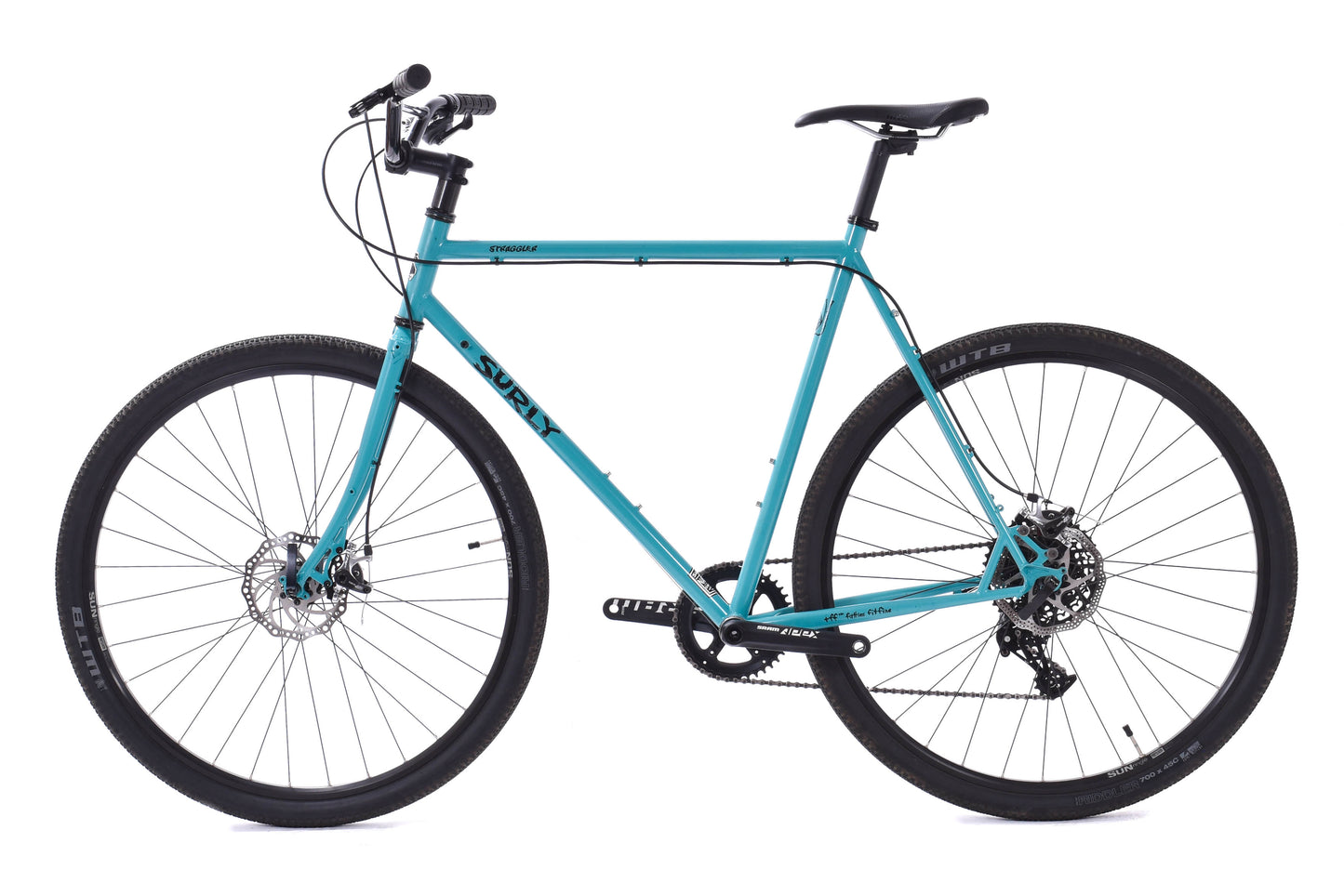 USED Surly Straggler Steel Gravel Bike 58cm Chlorine Dream Sunrise Bar SRAM Apex 1