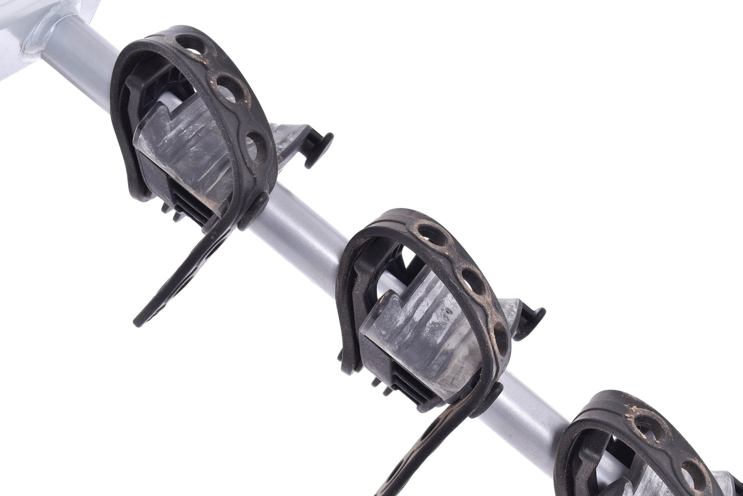 USED Thule Revolver 4 Bike Swing Arm Hitch Rack w/ Lock, No Key