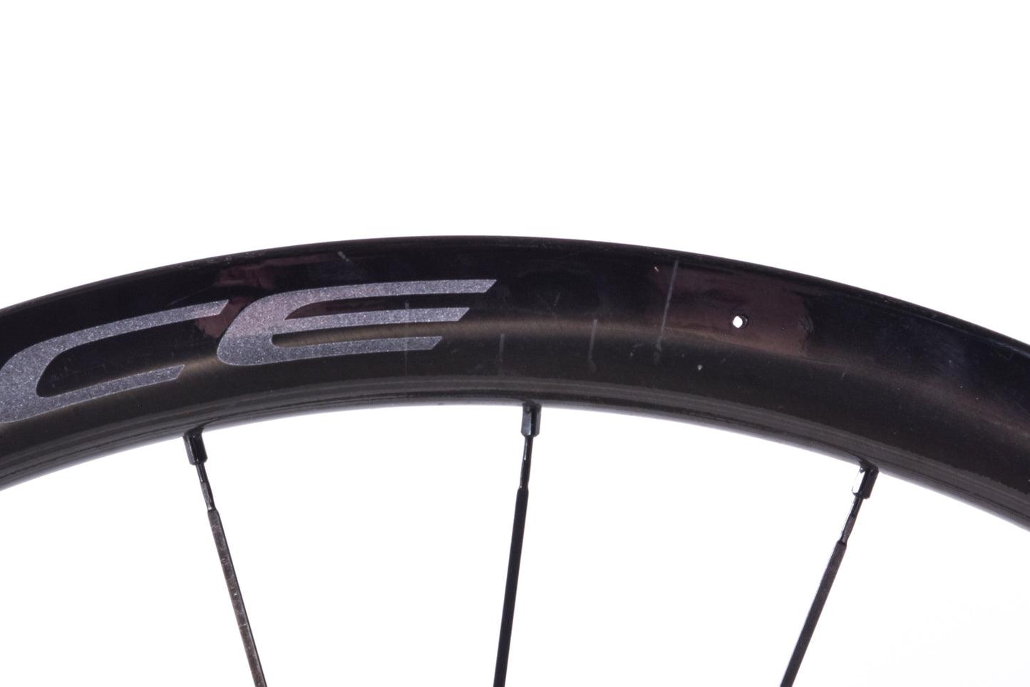 USED Shimano Dura-Ace C40 Carbon 700C Front Road Wheel CL Disc Tubeless 12x100mm Thru Axle