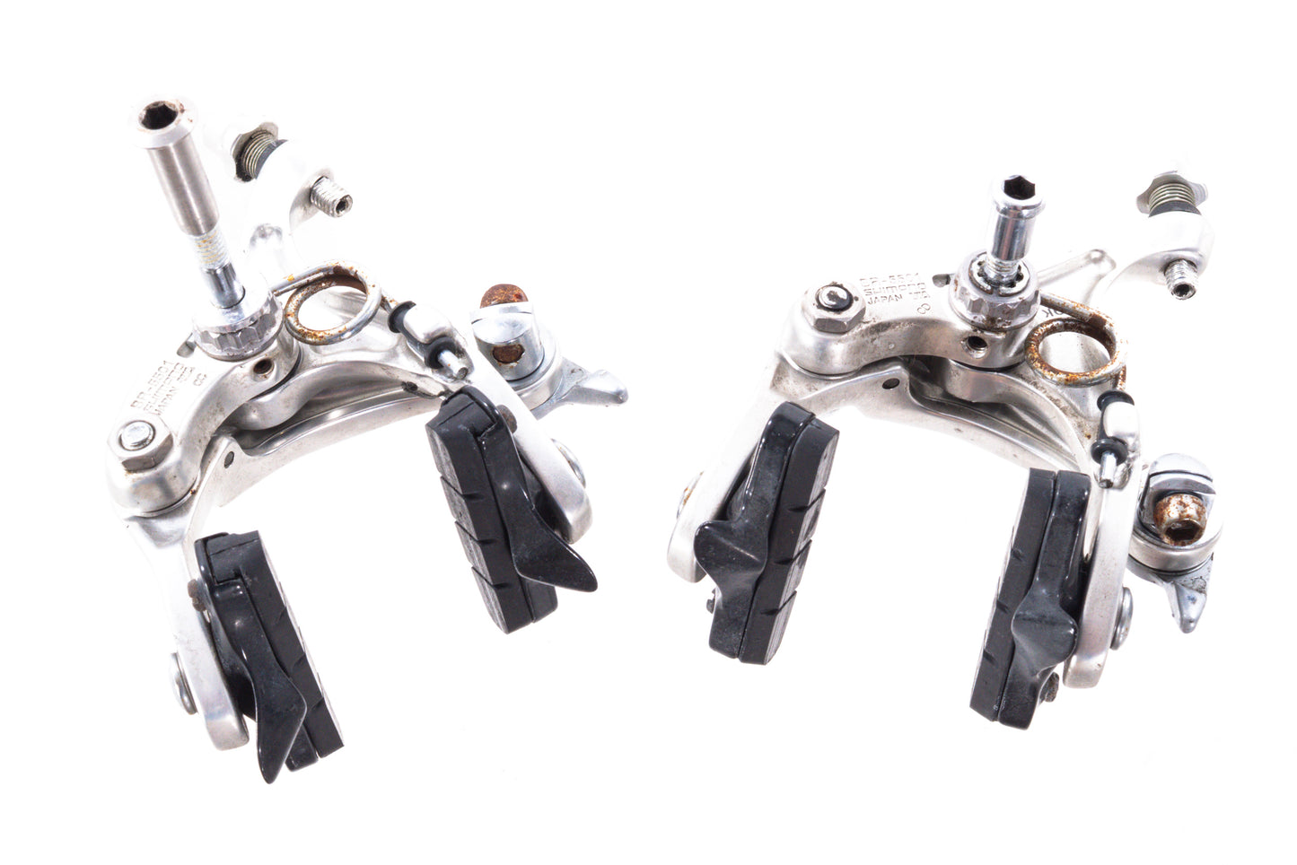 USED Shimano 105 5500 2x9 speed Road Groupset Levers, Brakes, Derailleurs Silver