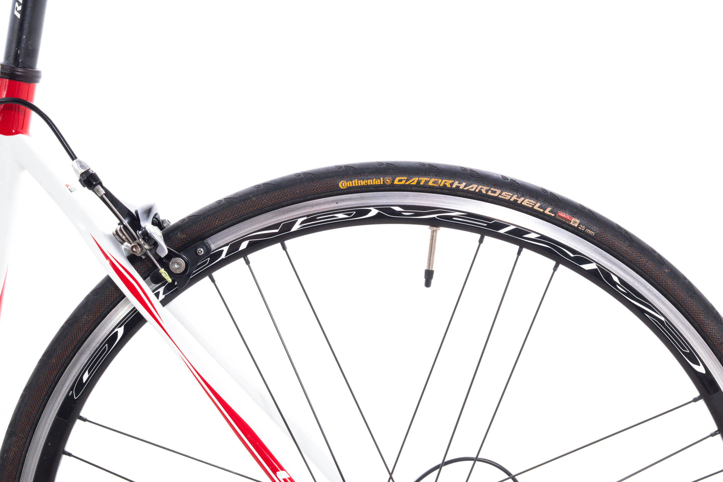 USED Look 566 Large Carbon Road Bike Shimano 105 5700 2x10 Speed Rim Brake White/Red