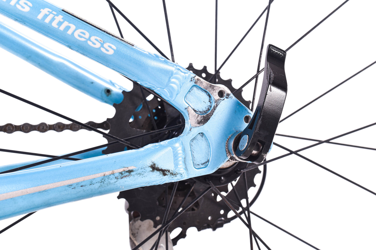 USED KHS Vitamin B XS Fitness Hybrid Bike Blue 3x8 speed