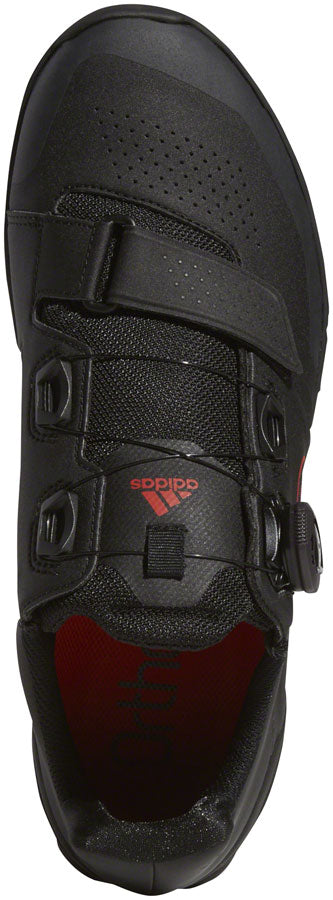 NEW Five Ten Kestrel Pro BOA Mountain Clipless Mountain Clipless Shoes - Men's, Core Black / Red / Gray Six 7