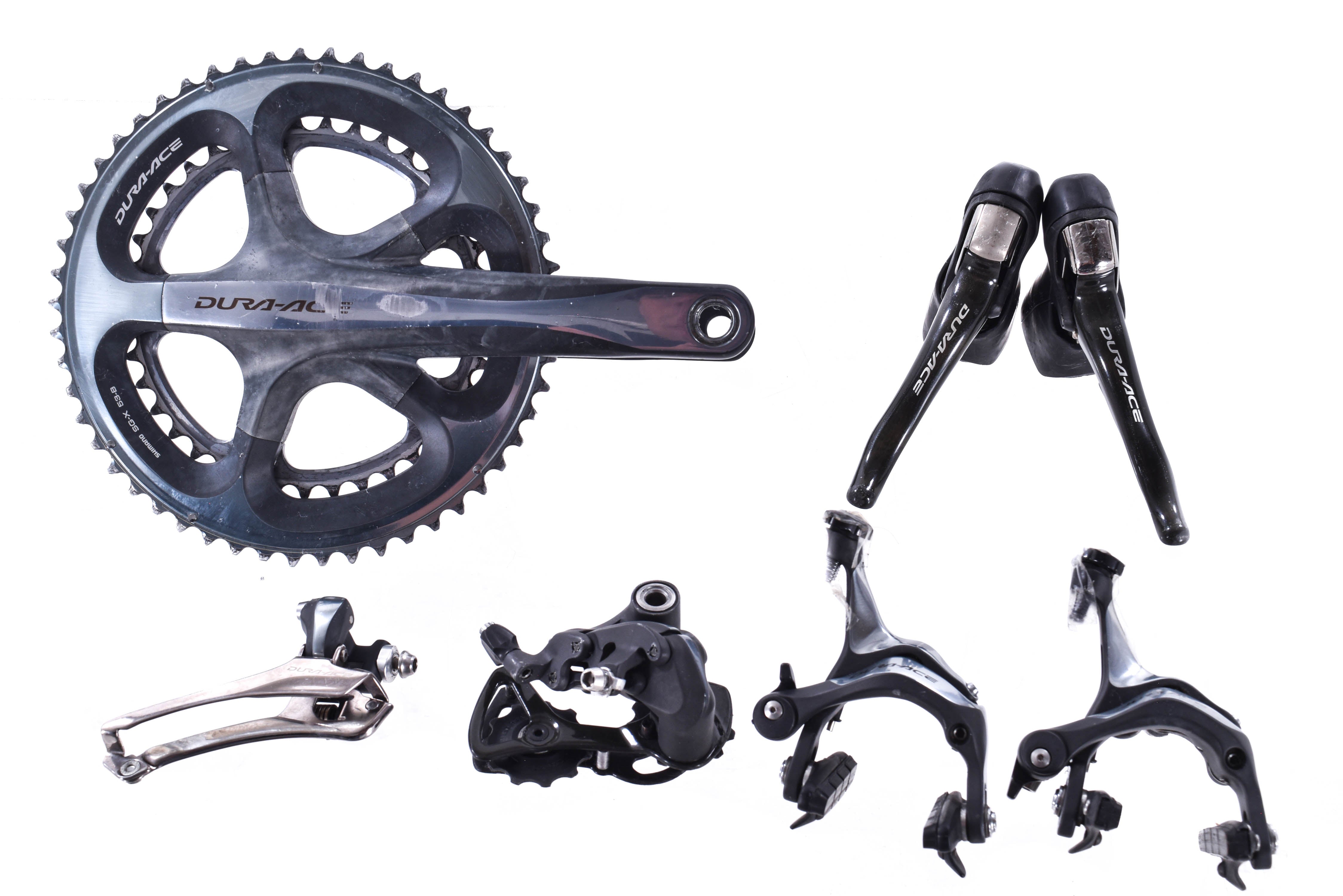 USED Shimano Dura-Ace 7900 Road Groupset 2x10 Speed 172.5mm 53/39t