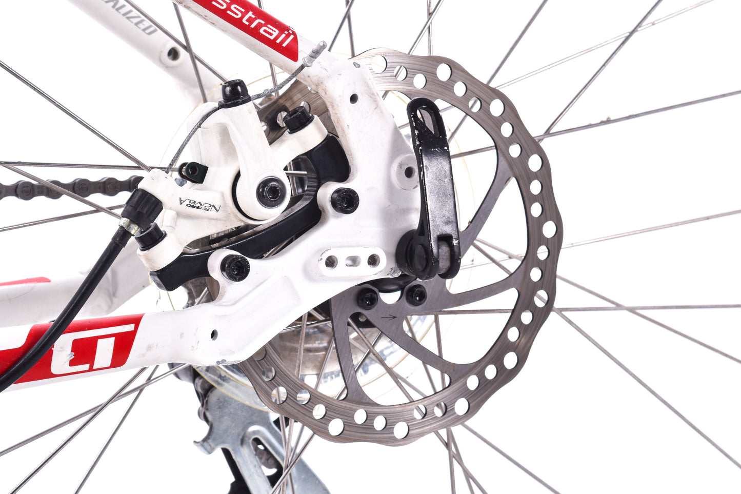 USED Specialized Crosstrail Small Dual Sport Hybrid Bike Disc Brake 3x8 speed White/Red
