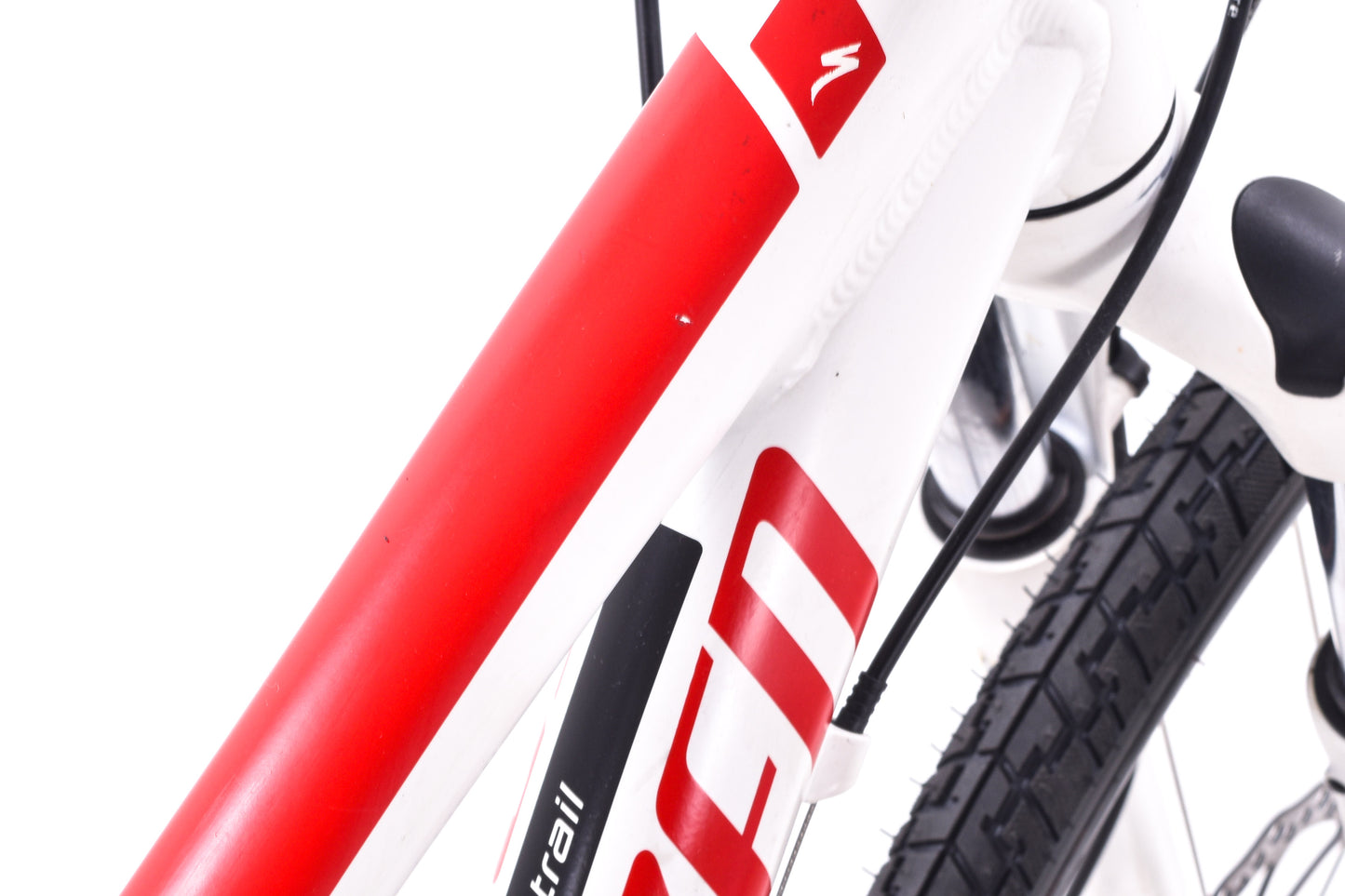 USED Specialized Crosstrail Small Dual Sport Hybrid Bike Disc Brake 3x8 speed White/Red