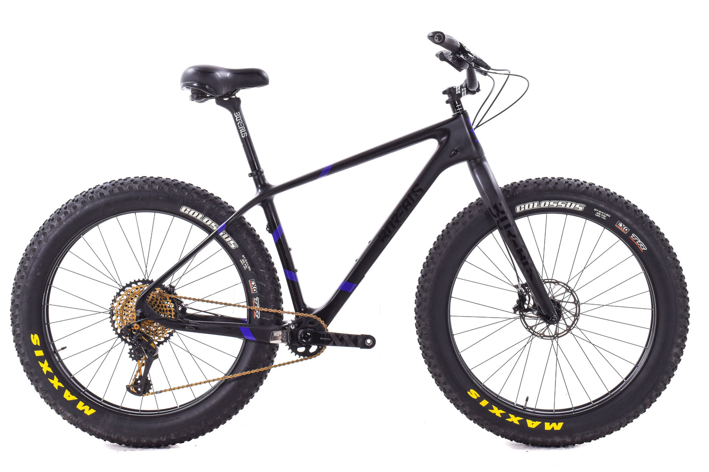USED Borealis Crestone Rigid Carbon Fat Bike 27.5x4.5" Large SRAM XX1 Eagle Black