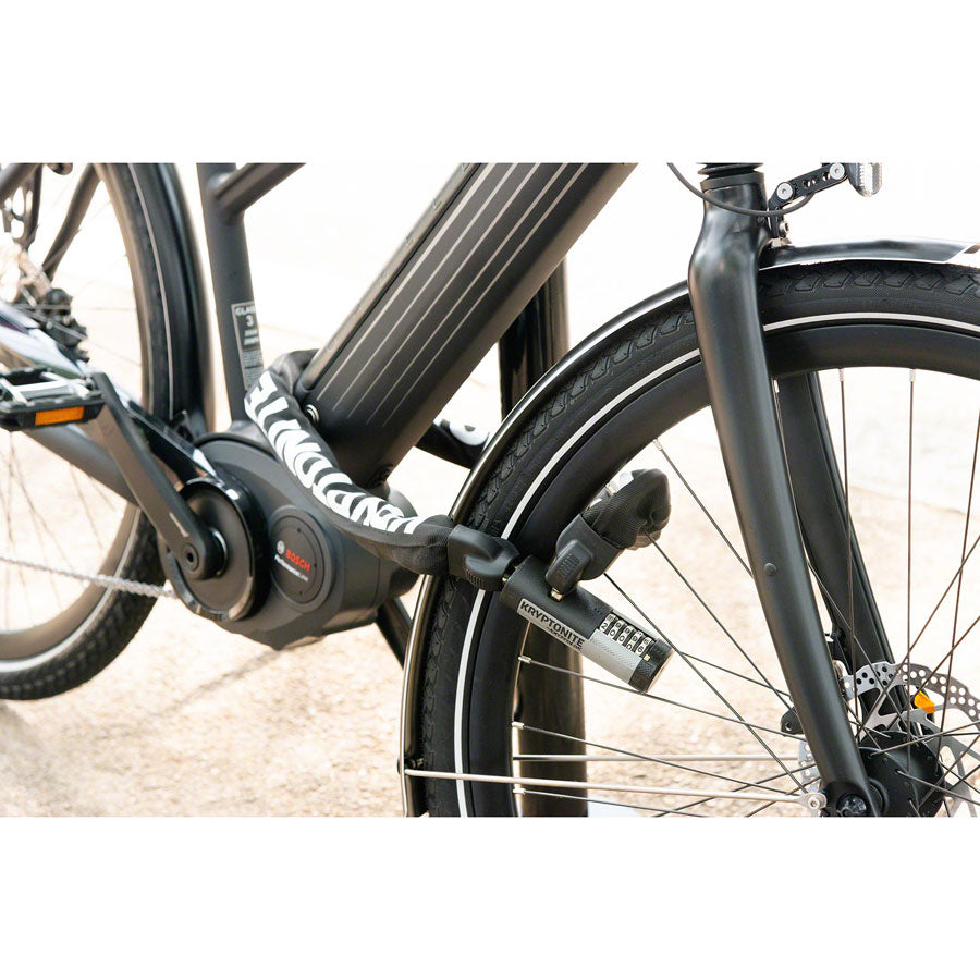 NEW Kryptonite KryptoLok 912 Chain Lock with Combination: 3.93' (120cm)