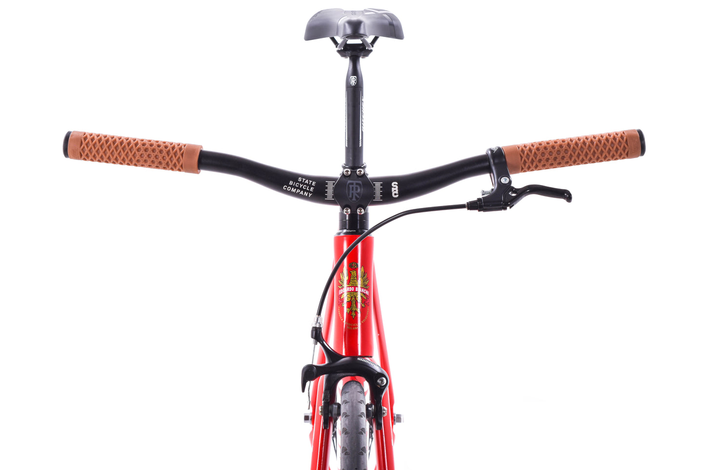 USED Bianchi Super Pista 55cm Aluminum Track Bike Single Speed Red