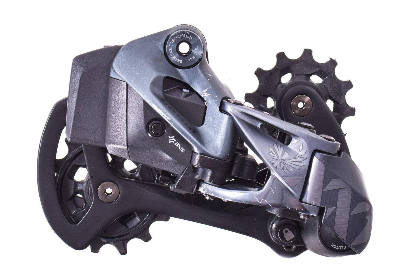 USED SRAM XX1 Eagle AXS Rear Derailleur, Long Cage, 52t Max, 12 Speed w/ Battery