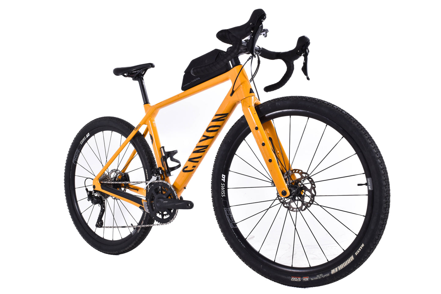 USED Canyon Grizl CF SL 6 XS Carbon Gravel Bike Shimano GRX 2x10 speed Curry Powder ENVE Bar Upgrade