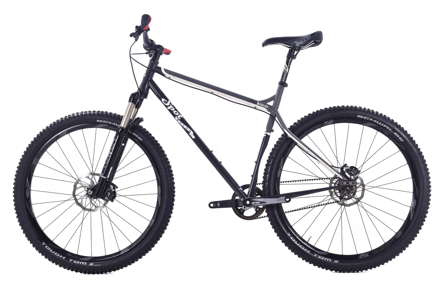 USED Spot Honey Badger XL Single Speed Belt Drive Steel Hardtail Mountain Bike 29"