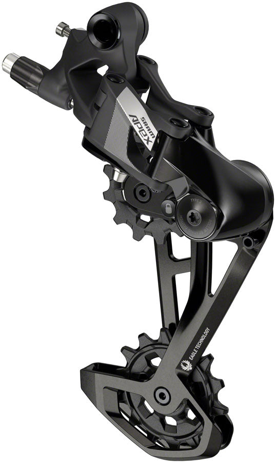NEW SRAM Apex Eagle Rear Derailleur - 12-Speed, Long Cage, 52t Max, Black, D1 - Around the Cycle