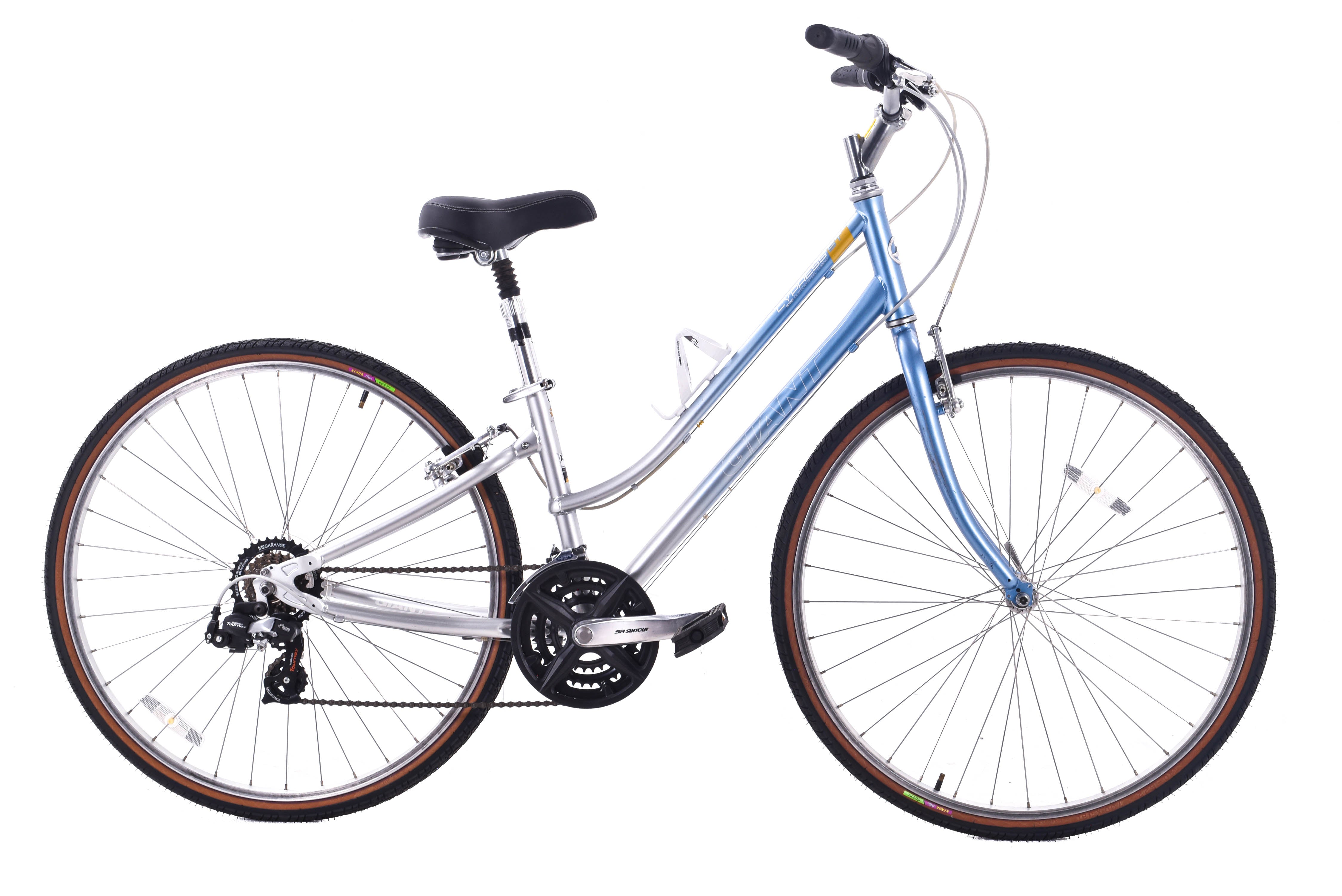 USED Giant Cypress ST X-Small Step Thru Comfort Hybrid Bike 3x7 speed
