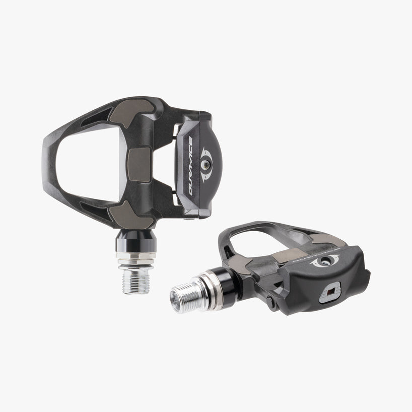 NEW Shimano Dura Ace PD-R9100 SPD SL Road Clipless Pedals + SM-SH12 Cleats