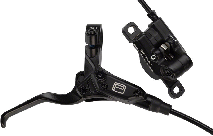 NEW Promax Solve Disc Brake and Lever - Rear, Hydraulic, Post Mount, Black