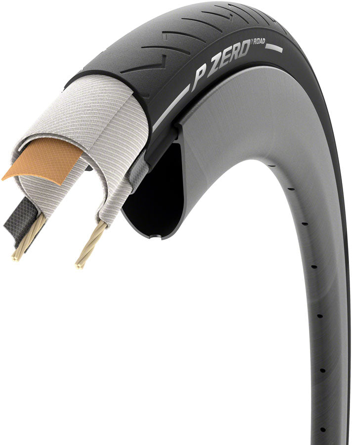 NEW Pirelli P ZERO Road Tire - 700 x 28, Clincher, Folding, Black