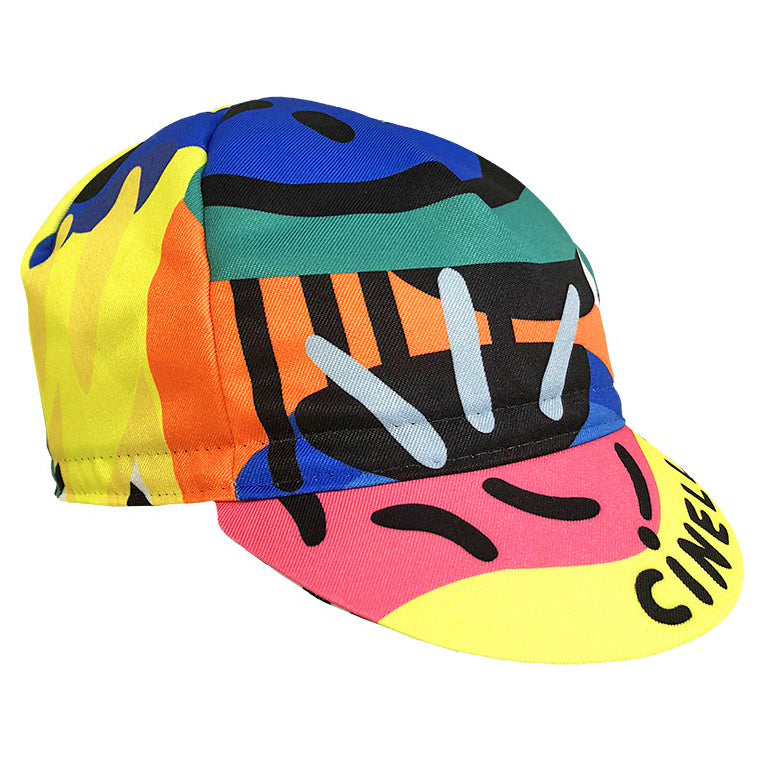 NEW Cinelli Cycling Cap - Schubert Art, Deep-Love Dive