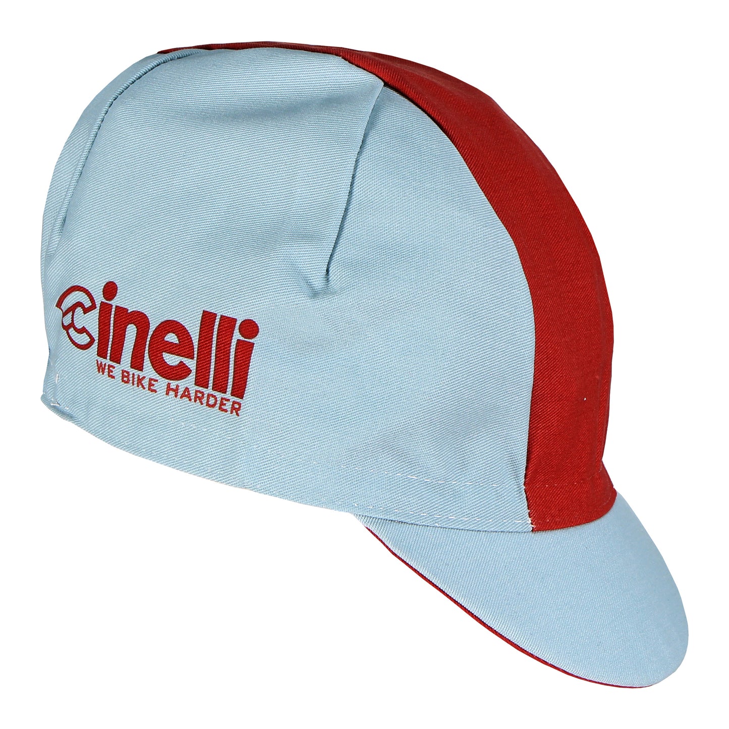 NEW Cinelli Cycling Cap - We Bike Harder, Red Line