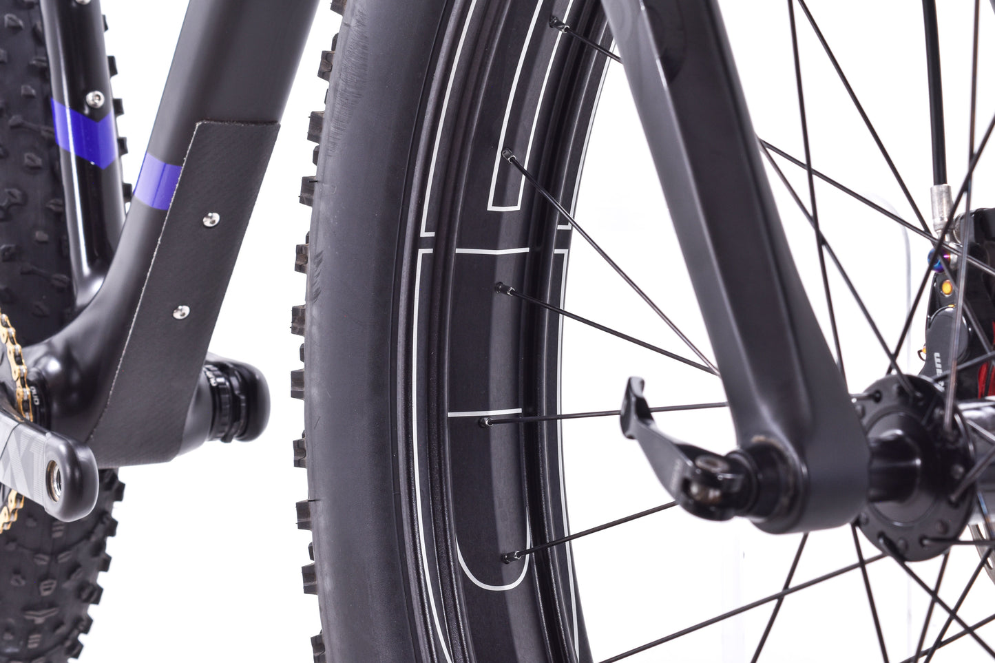 USED Borealis Crestone Rigid Carbon Fat Bike 27.5x4.5" Large SRAM XX1 Eagle Black