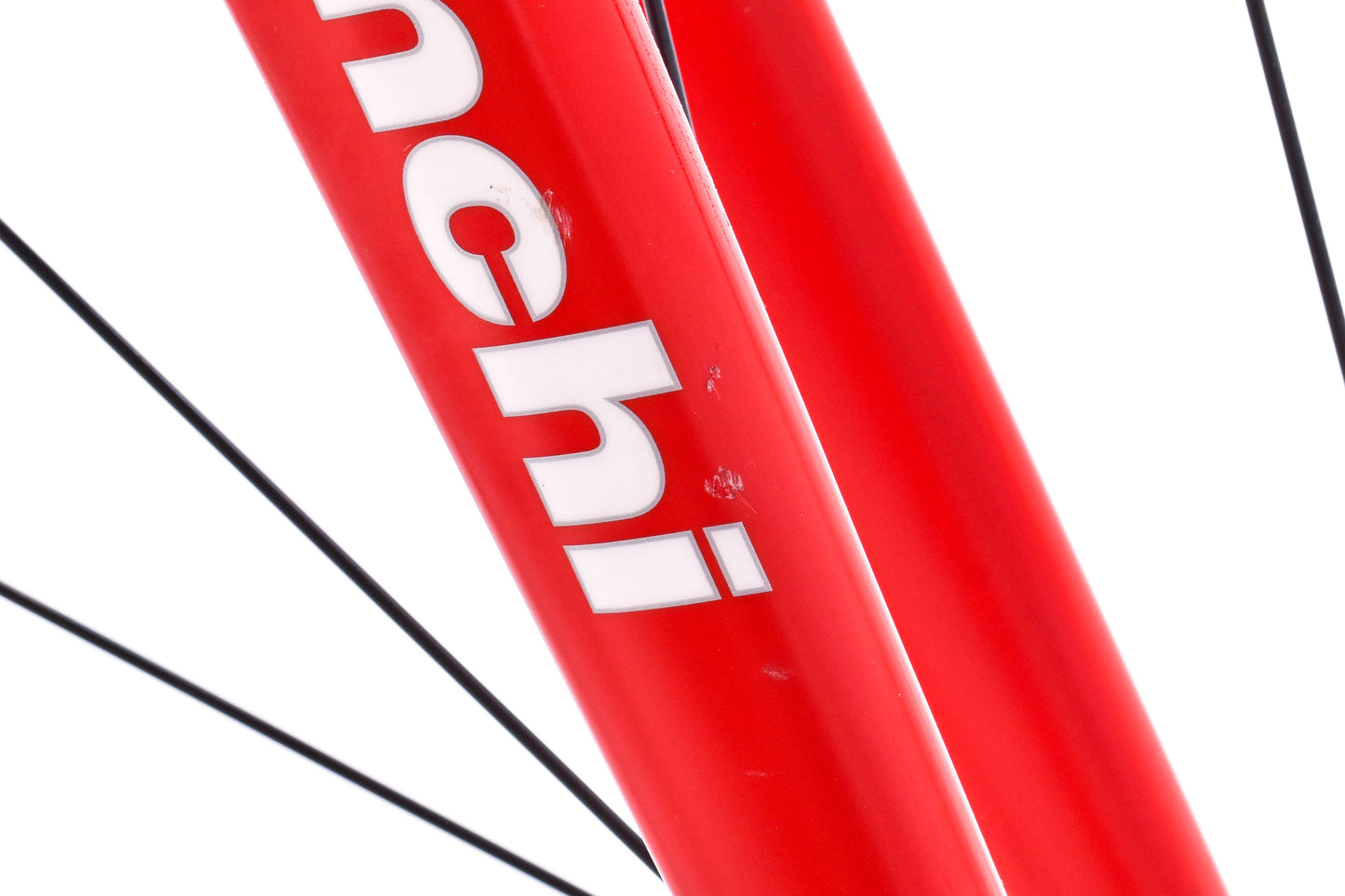 USED Bianchi Super Pista 55cm Aluminum Track Bike Single Speed Red