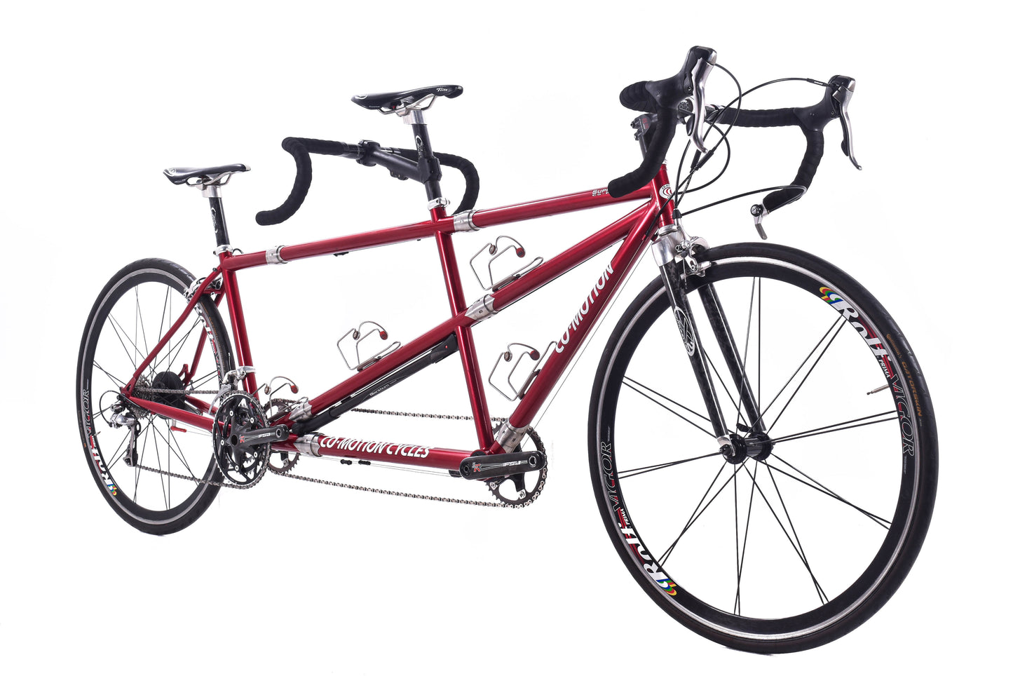 USED Co-Motion Supremo S&S Coupled Travel Touring Tandem Dura Ace 7800 3x10 Speed w/ Travel Cases