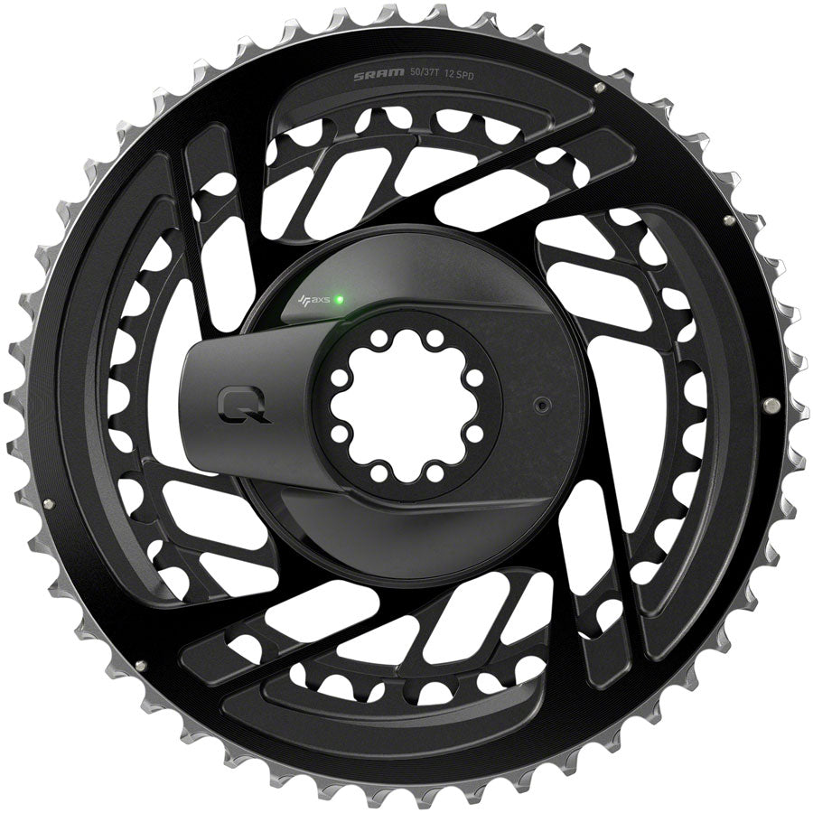 NEW SRAM Force AXS 2x Power Meter Chainring Kit - 50/37t 2x12-Speed 8-Bolt Direct Mount Black D2 - Around the Cycle