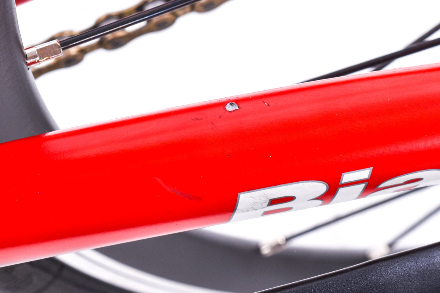 USED Bianchi Super Pista 55cm Aluminum Track Bike Single Speed Red