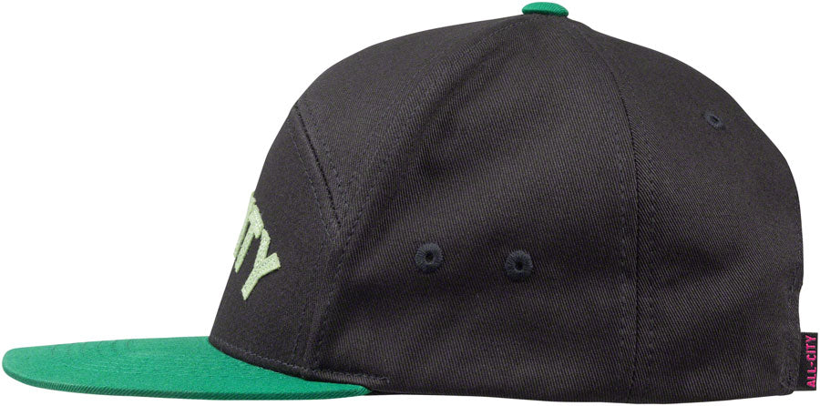 NEW All-City Logowear Hat - Black Mint Blue Spruce Adjustable