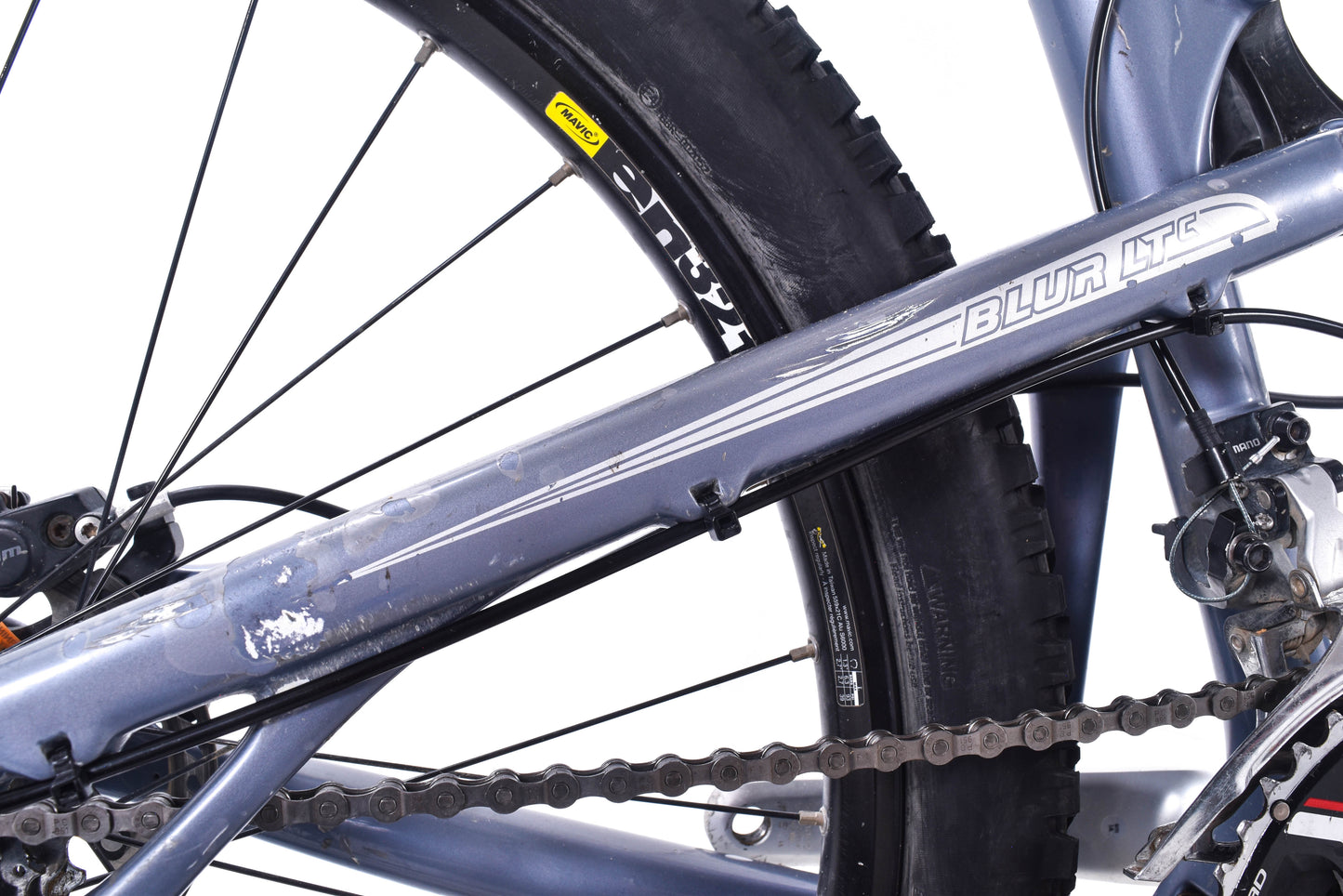 USED 2013 Santa Cruz Blur LTC Carbon 19" Full Suspension Mountain Bike 3x9 speed Shimano XT