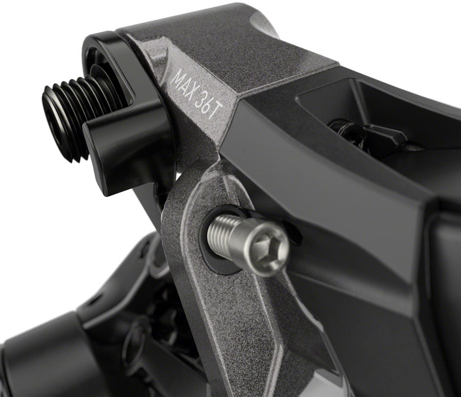 NEW SRAM Force AXS eTap Rear Derailleur - 12-Speed Medium Cage 36t Max (Battery Not Included) Iridescent Gray D2 - Around the Cycle