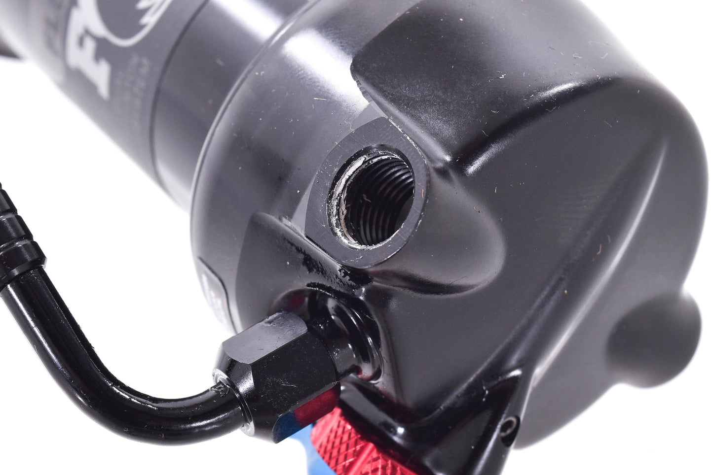 NEW Take-Off FOX FLOAT DPS Performance Rear Shock - Trunnion, 205mm x 65mm, EVOL LV, 3-Position Lever, Black Anodized