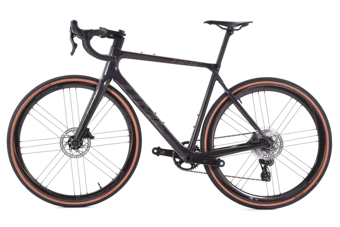 USED Time ADHX Carbon Gravel Bike Medium Campagnolo Ekar 1x13 speed Shamal Wheels